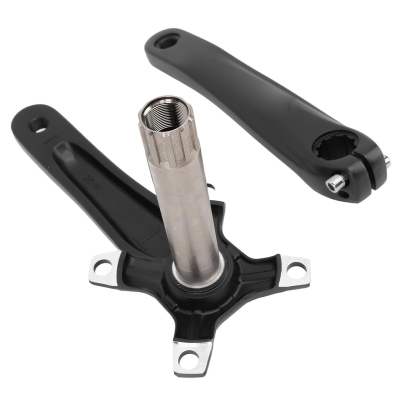 Crankset, Mountain Bike Crankset Hollow Integrated for Mountain Bike