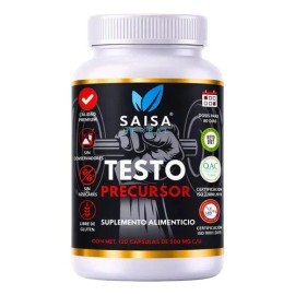 Precursor de Testosterona 120 Cáps SAISA HERBAL | Suplemento Natural | Apoyo Muscular, Rendimiento y Vitalidad Masculina