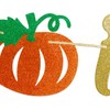 Banner con texto en inglés «A little Pumpkin Is On