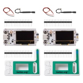 APKLVSR LoRa ESP32 Board, Lora V3 WiFi + BLE Development Board with OLED Display and Antenna USB C Dual-Core IOT Development Board 240MHz 915MHz for Arduino (Pack of 2)