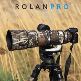 ROLANPRO Lens Cover | Compatible with Sony FE 200-600mm F5.6-6.3G OSS | Camouflage Cover for Telephoto Lens | 3 Layer Protection and Waterproof | Color Number: #UCP Digital Camo (MY-170)