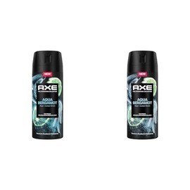 Axe Premium Bodyspray Aqua Bergamot Deo ohne Aluminiumsalze für 72H Frische 150 ml (Packung mit 2)