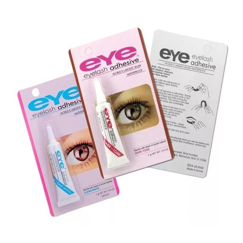 EYE Pegamento Profesional Pestañas Postizas Blanco Y Negro 7gr