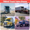 MAQUITA 10pcs TR545D Truck Tire Valve Stems - 60 Degree