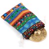 Boao Tibetan Tingsha Cymbals Meditation Chime Bells with Tibetan Drawstring