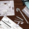 6 Pieces Metal Model Kits Tool Sets, Edges Tabs Cylinder