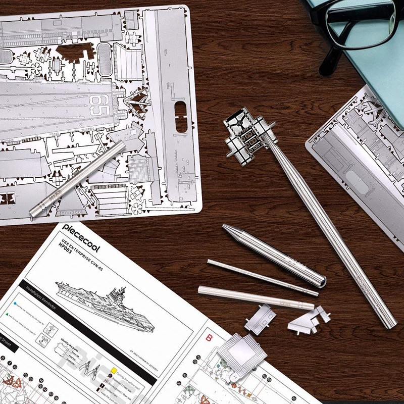 6 Pieces Metal Model Kits Tool Sets, Edges Tabs Cylinder