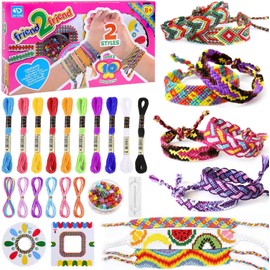 SELLORIA Friendship Bracelet Making Toys for Girl, Friendship DIY Craft Kit for 8-14 Years Old Kid Jewellery Making Kits Birthday Gifts, Present for Girls