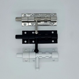 Bathroom Door Latch Lock Lock Latch Silver 2ea