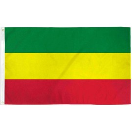 JumpingLight 3X5 Ethiopia Flag Ethiopian Rastafarian Rasta New F131