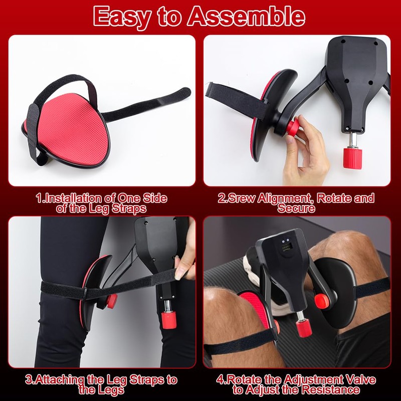 Abnaok Thigh Master Hip Trainer Kegel Exerciser, Hip Shaper Trainer