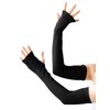 SOWAN Arm Cover, Cooling Sensation, UV Protection, Fingerless, Sun Protection,