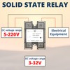 MAKERELE SSR-40DD DC to DC Input 3-32VDC to Output 5-220VDC