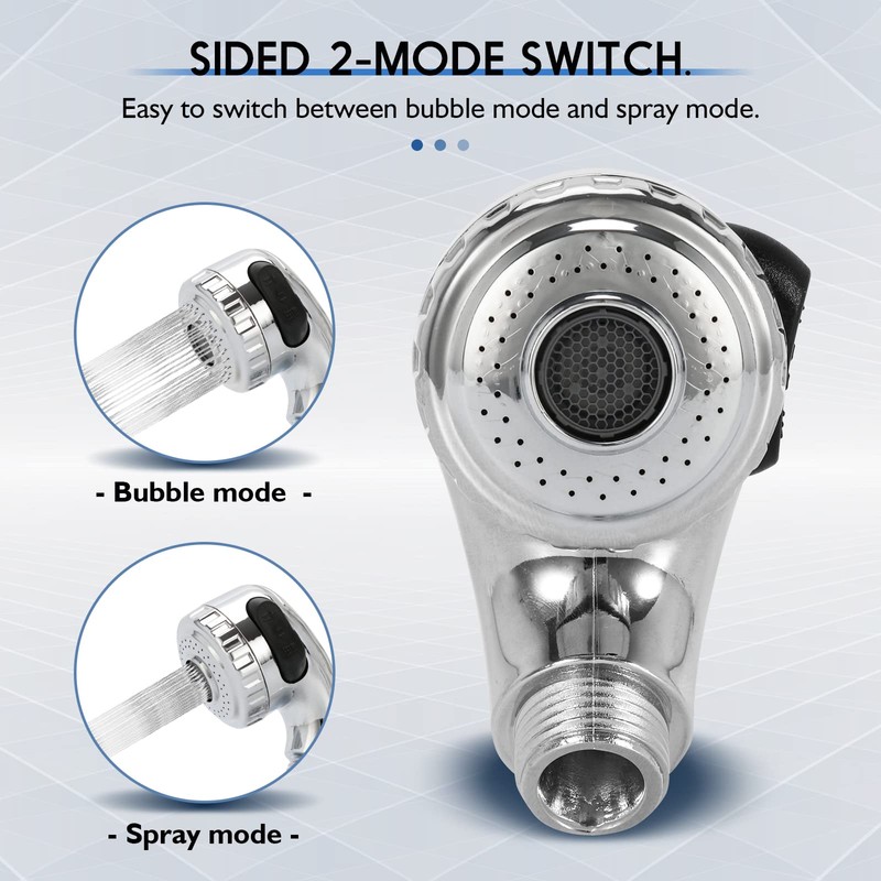 LukLoy 3Pack Professional Shampoo Bowl Sprayer Head Side Control for