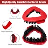 Scrub Brush, 2 Pack Spin Scrub Brush Replacement Head, Stiff