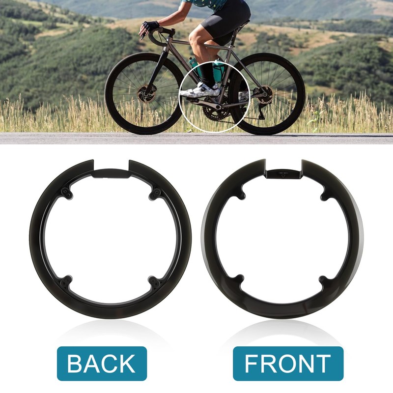 THKO Bicycle Sprocket Cover, 42 44 Teeth Mountain Bike Sprocket