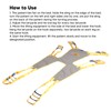 Patient Aid Lift Sling Mesh Full Body Divided Legs Head