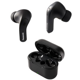 Panasonic ErgoFit - Auriculares inalámbricos con cancelación de Ruido, Auriculares intrauditivos con Bluetooth 5.3, Graves potentes XBS y Funda de Carga, RZ-B310W