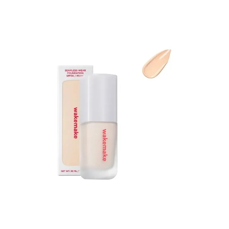 Wake Make Base Seamless Wear Foundation 22 Neutral 30ml