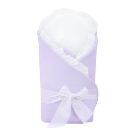 Luxus Wickeltuch/Decke/Bettdecke/Schlafsack für Neugeborene – (Violett)