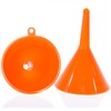 Majic 4-Pieces 4-Sizes Plastic Funnel Set for Car Oil, Gas
