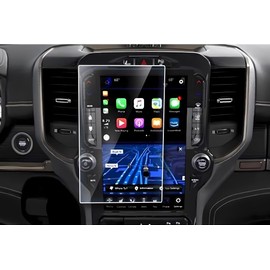 Flyingchan Screen Protector Compatible with 2019-2024 Ram 1500 2500 3500 Uconnect 12 Inch Touch Screen, Anti Glare Scratch,Shock-resistant, Navigation Accessories