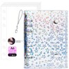 Sticker Album A6 Size Transparent Removable 3-Layer Film For Girls