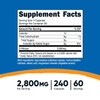 Nutricost D-Ribose 700mg (2800mg Per Serving), 240 Capsules - Vegetarian