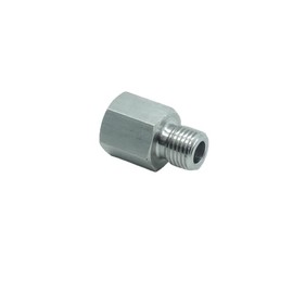CDQBWKJGFJ 2 Pcs M12 x 1.5 Male Metric to M14 x 1.5 Female Metric Gauge Sensor Adapter Stainless Steel 304