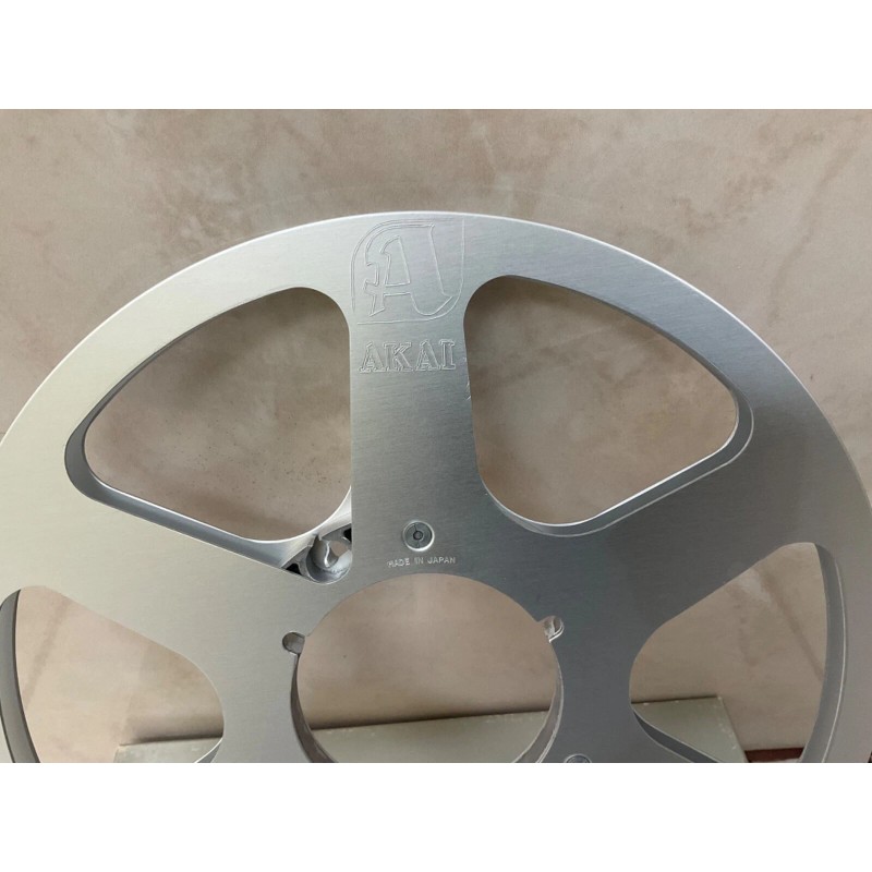 Akai 267 vintage 10.5" Metal Reel to Reel 1/4" Tape