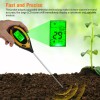 4 in 1 PH Tester Soil Water Moisture Light Test