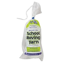 Trait-Tex Yarn Ball 3 Ply White 150 Metres