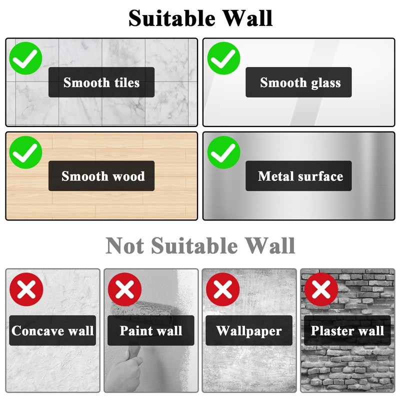 Suction Cup Shower Holder, 360 Rotating Adjustable Handheld Shower Holder,