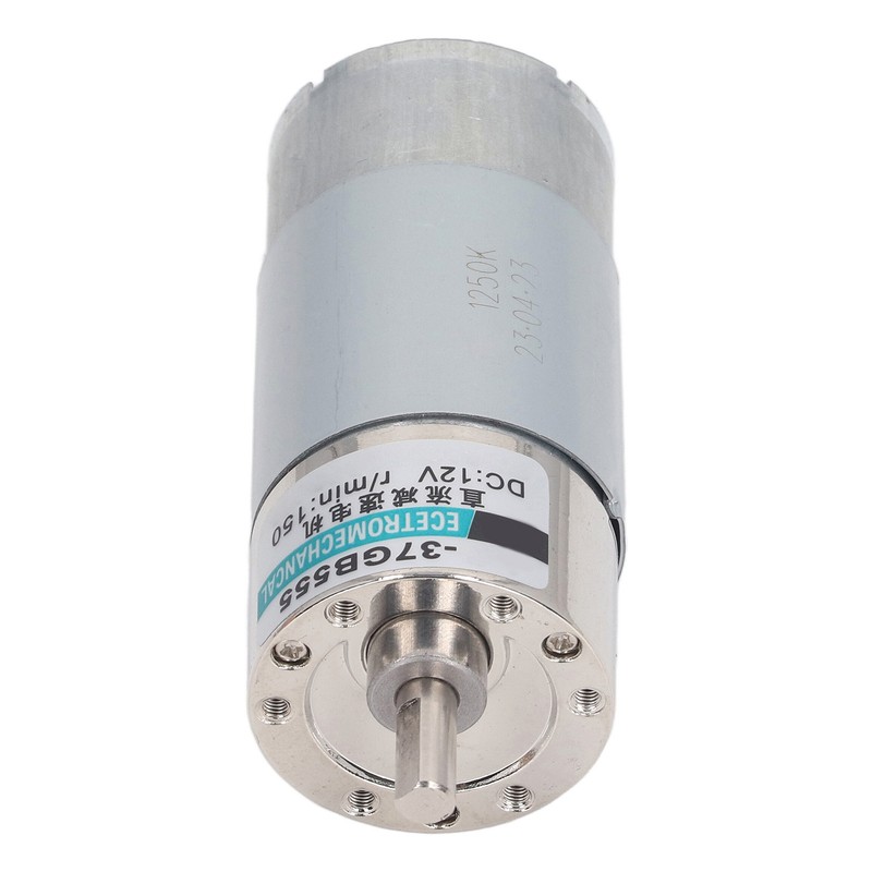 DC 12V 100RPM Gear Motor High Torque Electric Micro Speed