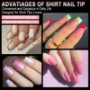 FFWTPY Pack of 600 Artificial Nails Fake Nails Tips, 500