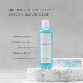 Teluris Pore Perfecting Pre, Pro & Postbiotics Toner - Microbiome-Friendly Toner and minimize pores for Smooth, Glowing Skin (150ml)