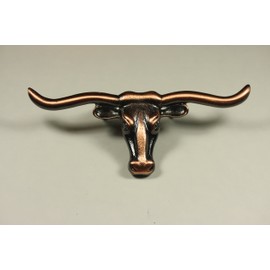 JDCH Longhorn Pull AC Western Cabinet Hardware Drawer PULLS KNOBS