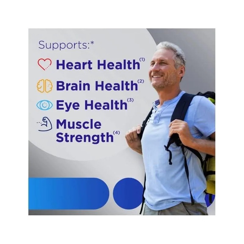 Centrum Multivitaminas Men Hombre 50 + Con 140 Gomitas Sabor