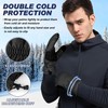 Sukeen Windproof Winter Gloves for Cold Weather, Warm Ski Gloves