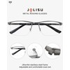 JOLISU 4 Pack Reading Glasses Men, Blue Light Blocking Computer