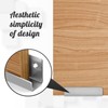 LOUZAGO 10 Pcs Wall Hanger, Stainless Steel Wall Mount Brackets