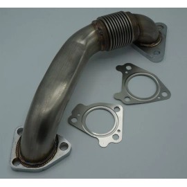 DOCTOR DIESEL 6.6L Duramax Heavy Duty Upgraded 304SS Up Pipes W/ Gaskets For 01-16 GMC Chevy