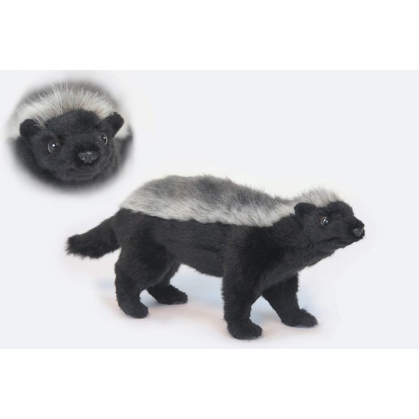 Ratel (Honey Badger) Plush Soft Toy by Hansa 33cm. 6218