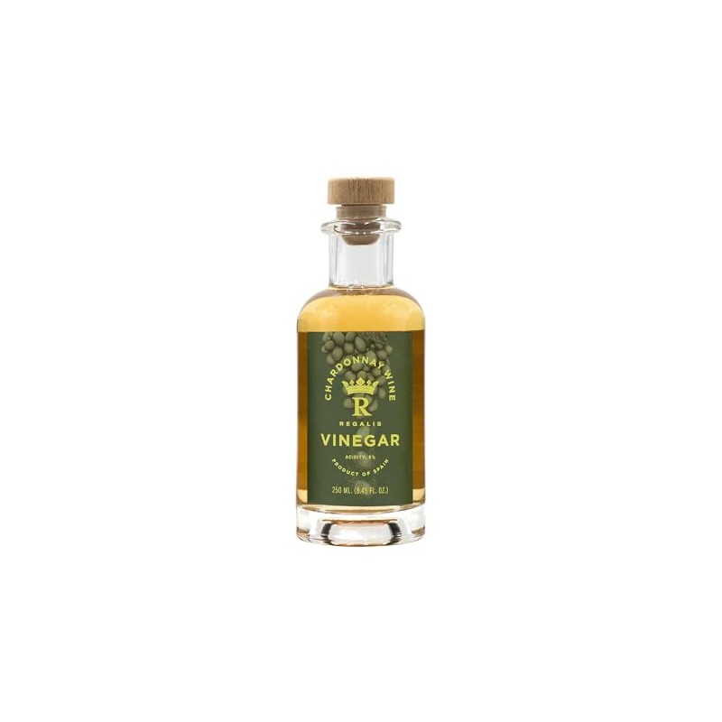 Regalis Chardonnay Wine Vinegar, Spanish White Wine Vinegar, Small Batch