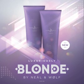Neal & Wolf Blonde Purple Brightening Shampoo 250ml & Conditioner 200ml Duo
