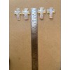 5 pcs Set Opalite Cross Crystal, Opal Cross, Carved Cross