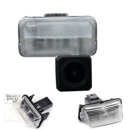 Car Reversing Camera Number Plate Light Parking Aid Retrofit for Citroen Berlingo Saloon Box Multispace EC ER GFK GJK MF M B9 K9 C3 Jumpy Box/Peugeot 206 207 306 307 308 406 407 5008