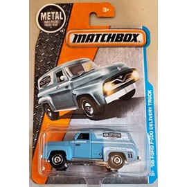 Matchbox 2017 '55 Ford F-100 Delivery Truck 17/125, Blue-Gray