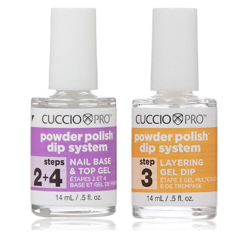 Cuccio Powder Polish Dip System Steps 2 & 4 Nail