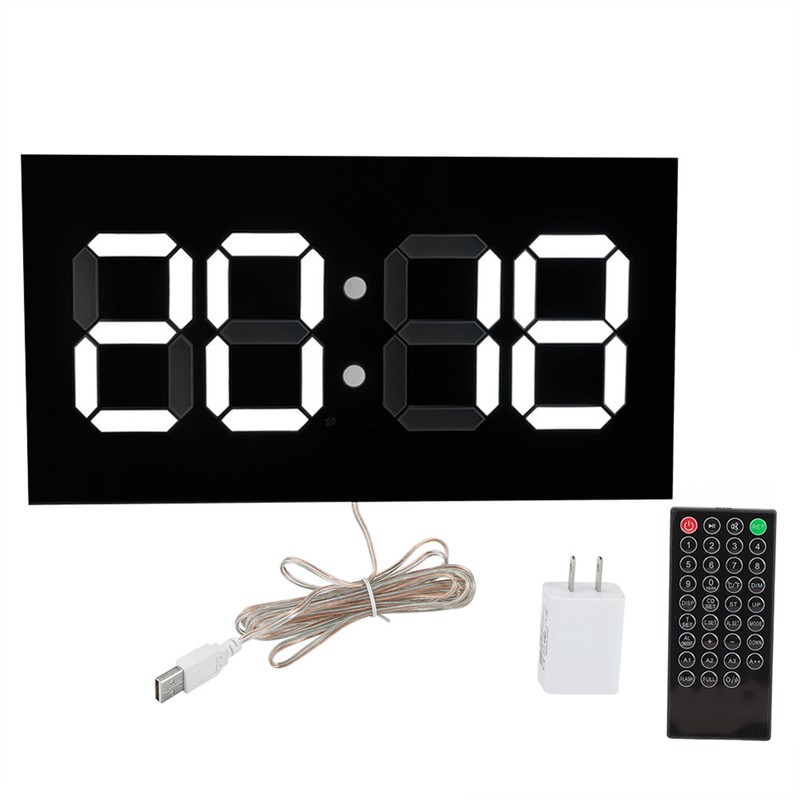 Acrylic 3D Wall Clock Remote Control Electronic Clock Convex Body
